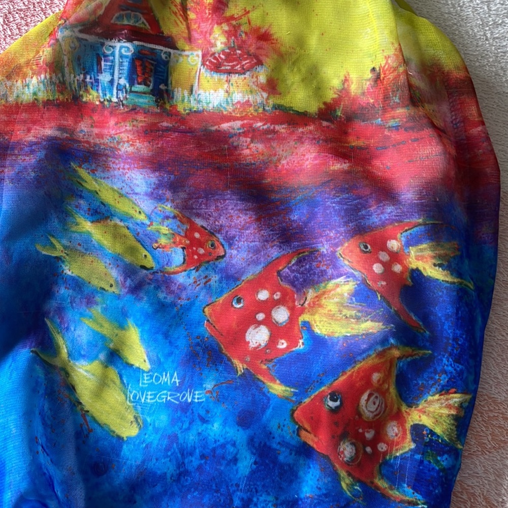 Summer dress/tunic with matching pants for toddler - Picture 4 of 8